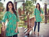 Resham Vol 5 By Shreen Rayon Printed Tunics Ladies Top Wholesale Online